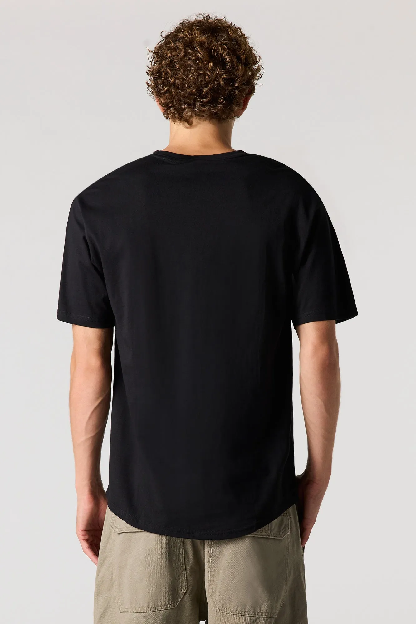 T-shirt classique à encolure dégagée sold by Urban Planet product image thumbnail 4