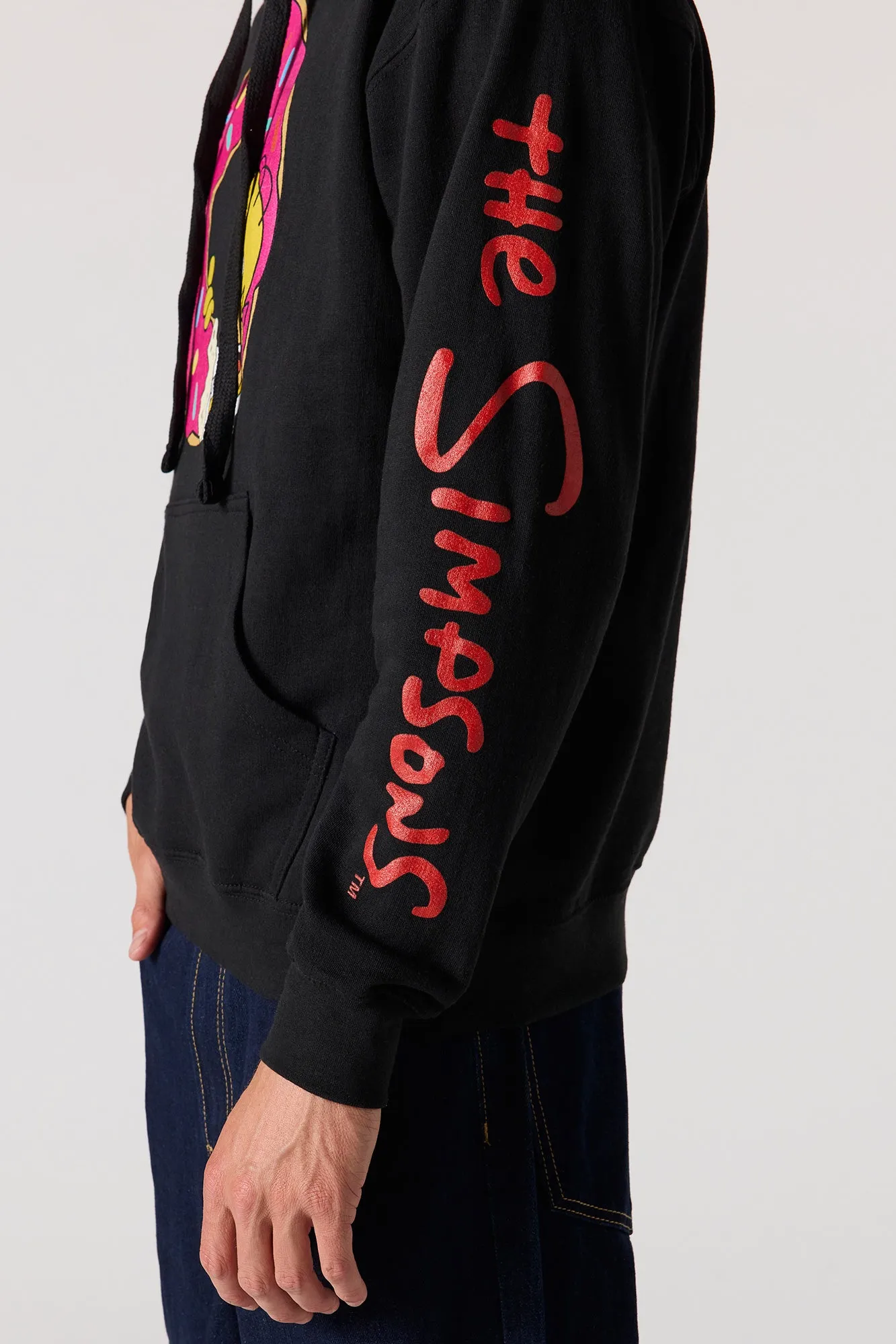 The Simpsons Graphic Fleece Hoodie sold by Urban Planet product image thumbnail 4