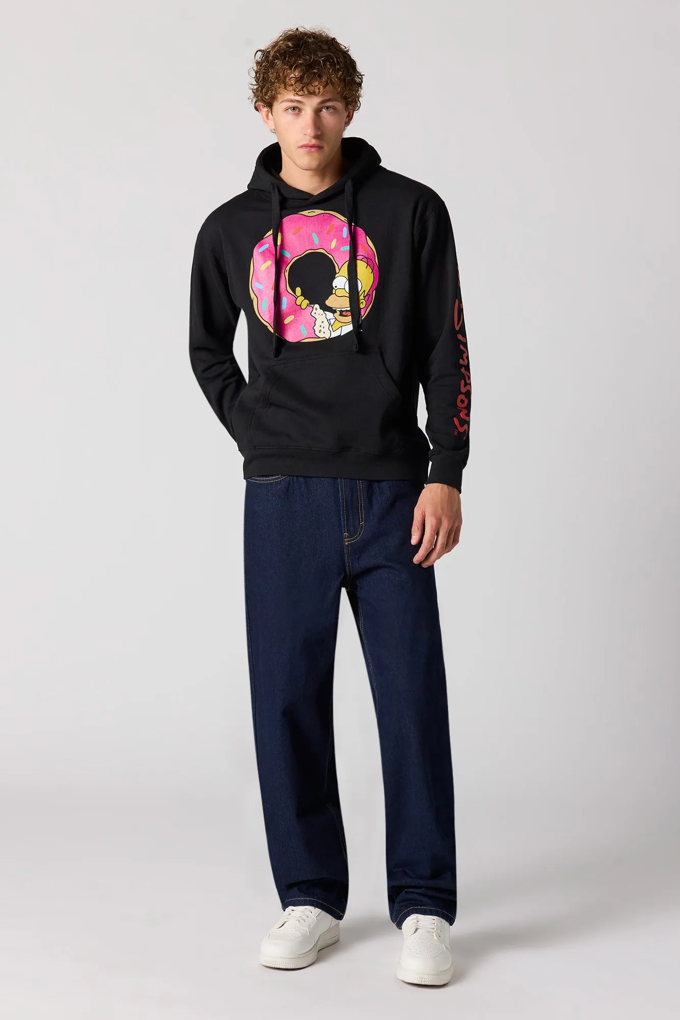 The Simpsons Graphic Fleece Hoodie sold by Urban Planet product image thumbnail 3