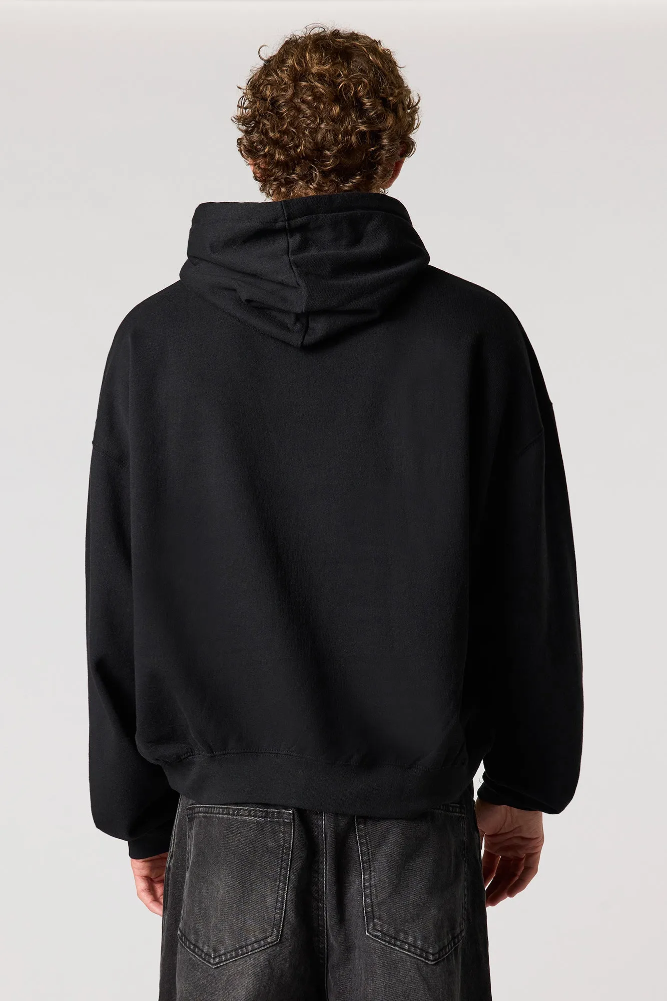 The Joker Graphic Fleece Hoodie sold by Urban Planet product image thumbnail 5