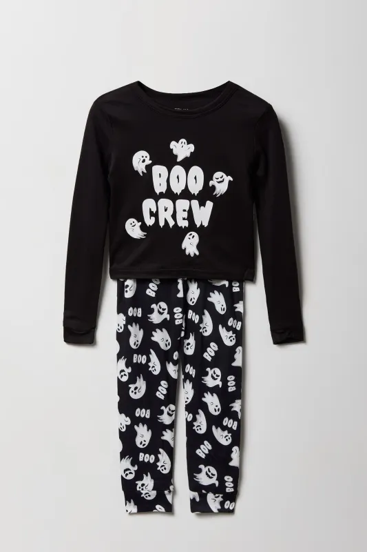 Ensemble Pyjama de famille à imprimé Boo Crew pour bambins made by Urban Planet