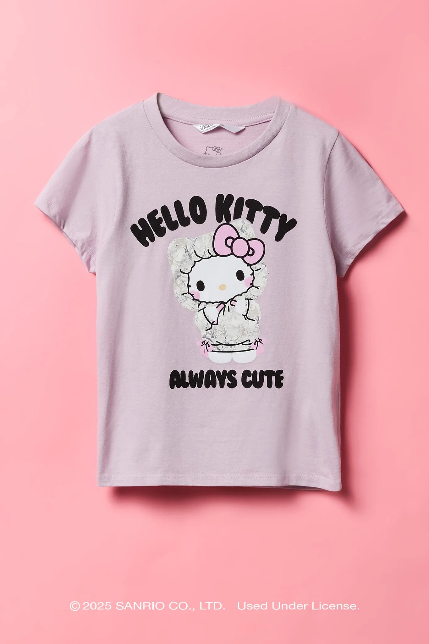 T-shirt à imprimé Hello Kitty® Cute pour filles sold by Urban Planet
