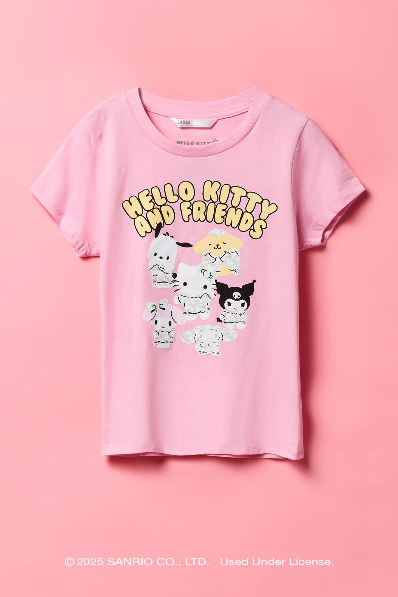 Hello Kitty® and Friends Girls Graphic T-Shirt sold by Urban Planet product image thumbnail 3