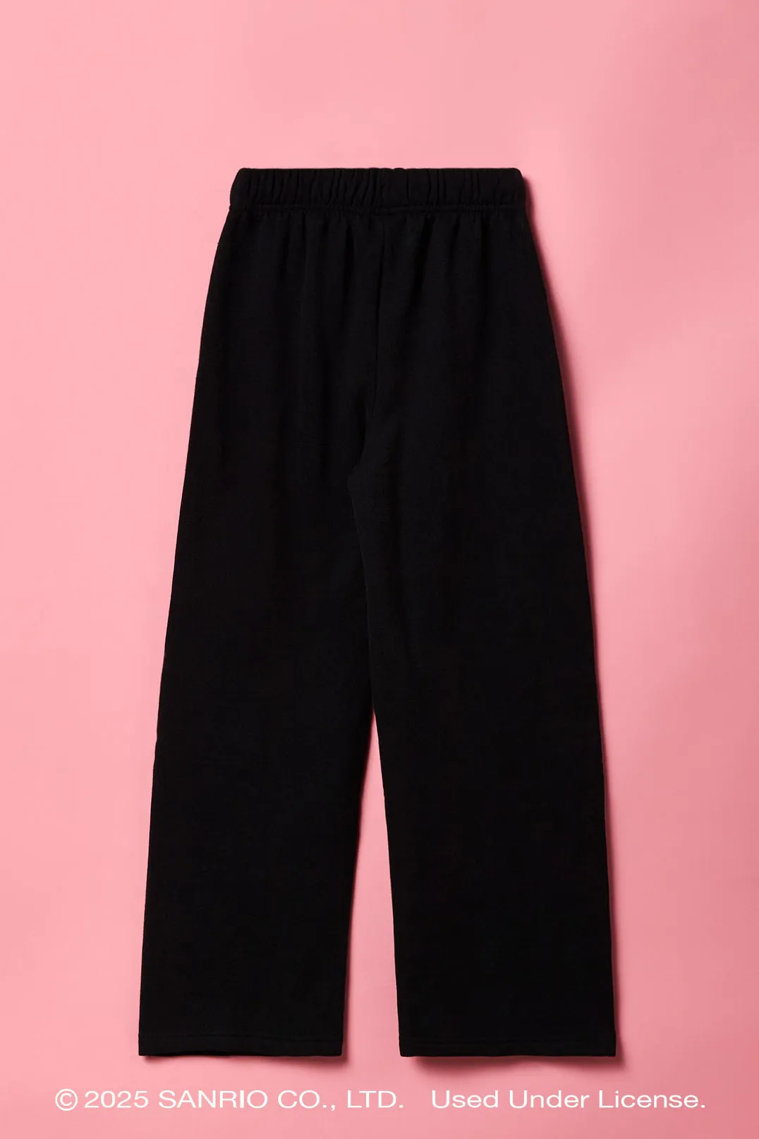 Kuromi™ & My Melody™ Girls Puff Print Wide Leg Sweatpant sold by Urban Planet product image thumbnail 2