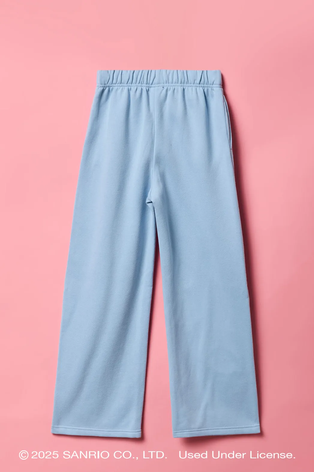 Pantalon en molleton à jambe large et imprimé en relief Cinnamoroll pour filles sold by Urban Planet product image thumbnail 2