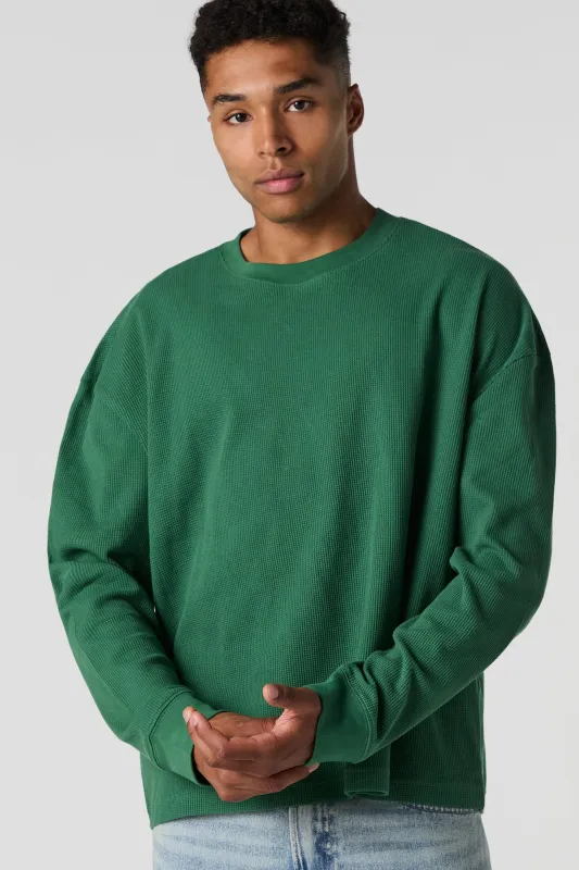 Haut en tricot thermique à manches longues sold by Urban Planet