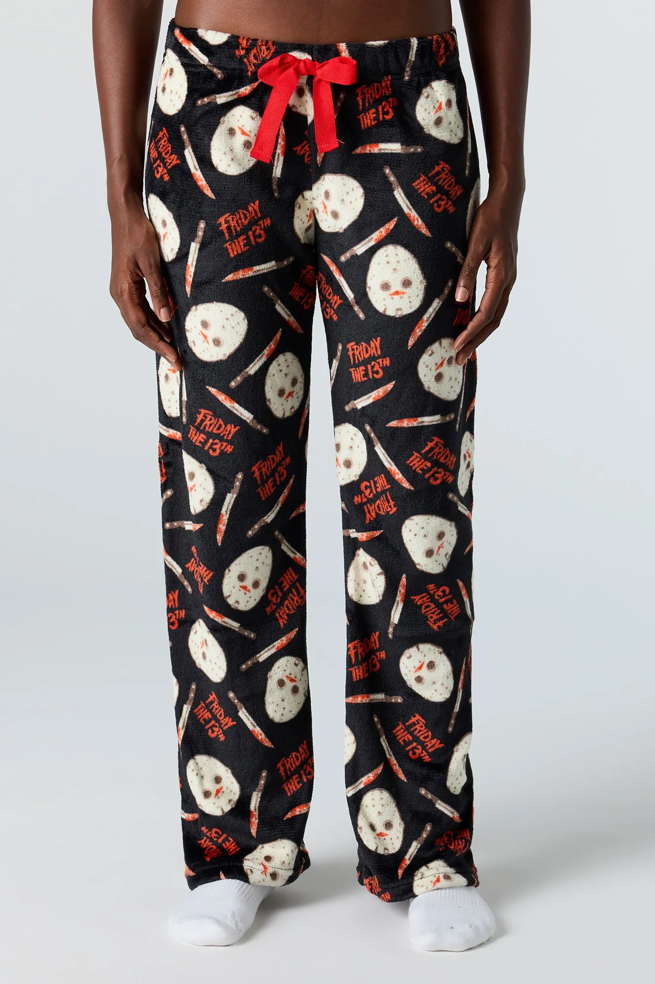 Pantalon de pyjama imprimé en peluche sold by Urban Planet product image thumbnail 3