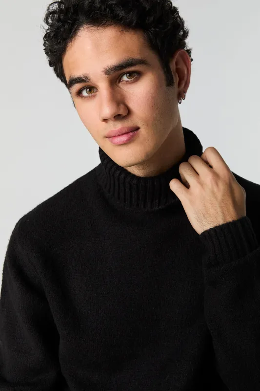 Mossy Knit Turtleneck Sweater sold by Urban Planet