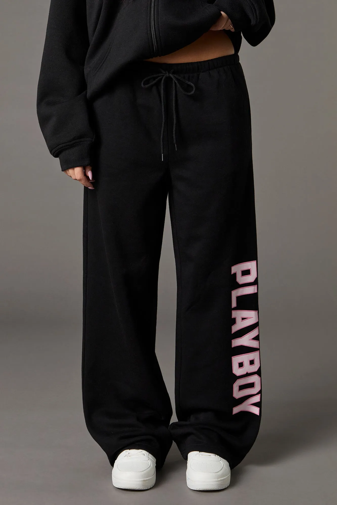 Pantalon en molleton à jambe large et imprimé HD Playboy sold by Urban Planet product image thumbnail 3