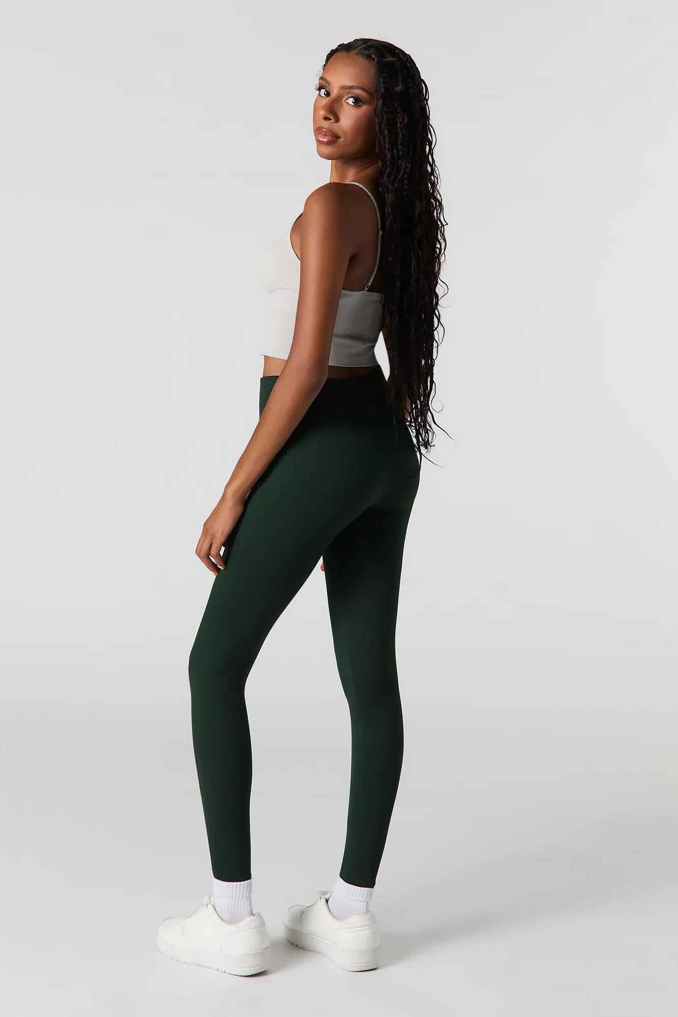 Ribbed Classic Legging sold by Urban Planet product image thumbnail 3