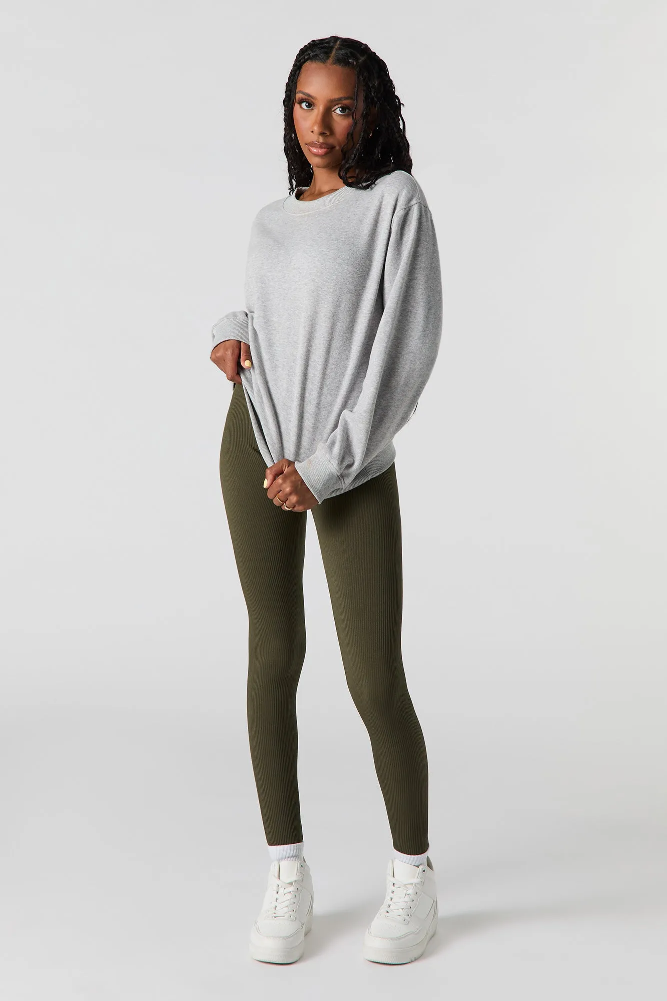 Legging côtelé classique sold by Urban Planet