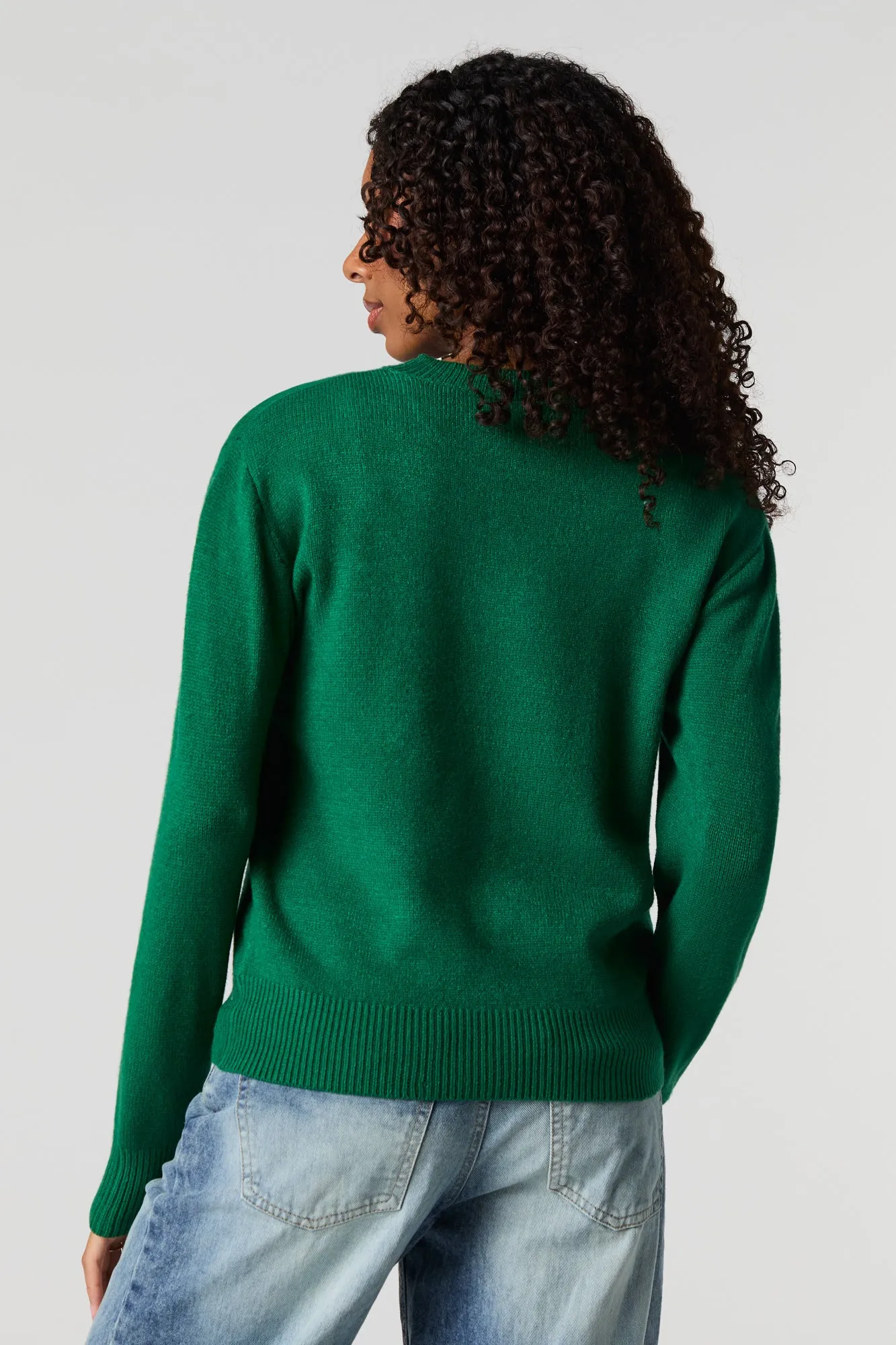 City Jacquard Knit Sweater sold by Urban Planet product image thumbnail 2