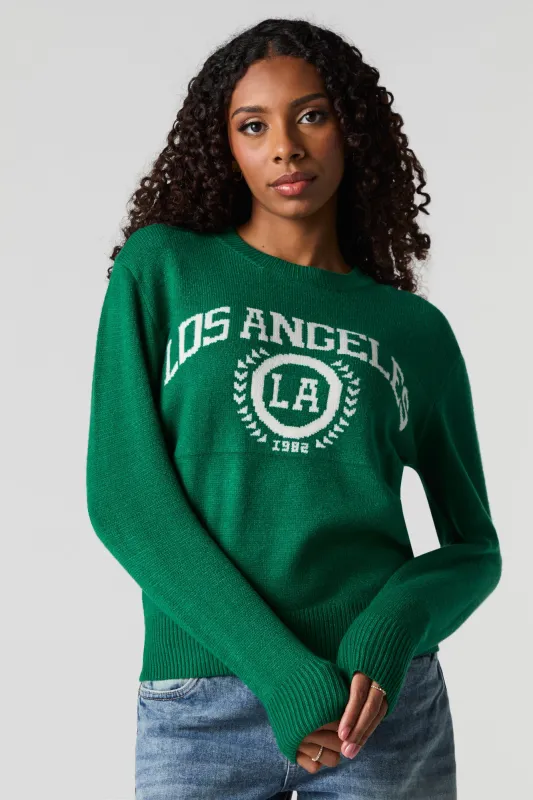 Chandail en tricot de jacquard à imprimé City made by Urban Planet