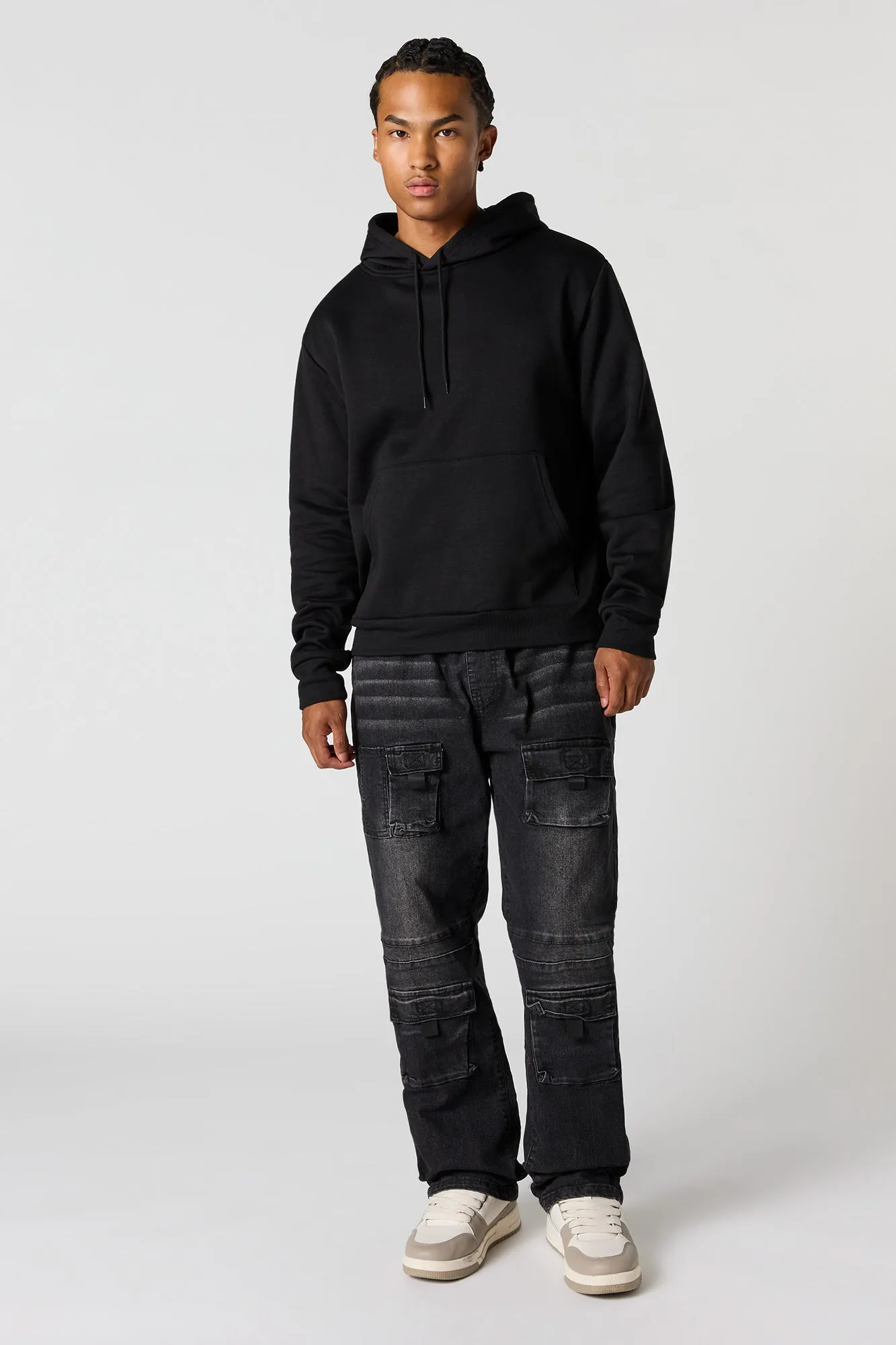 Denim Straight Cargo Jogger sold by Urban Planet product image thumbnail 2