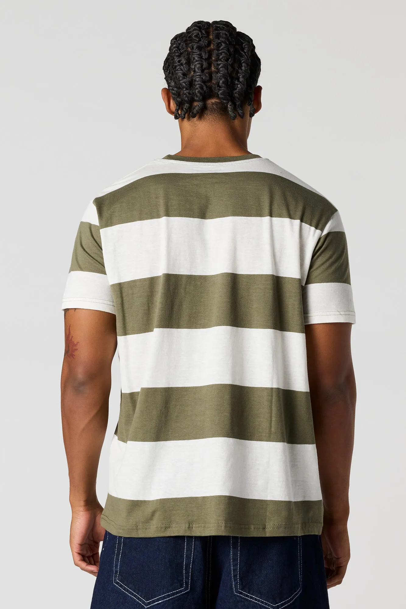 Striped T-Shirt sold by Urban Planet product image thumbnail 2