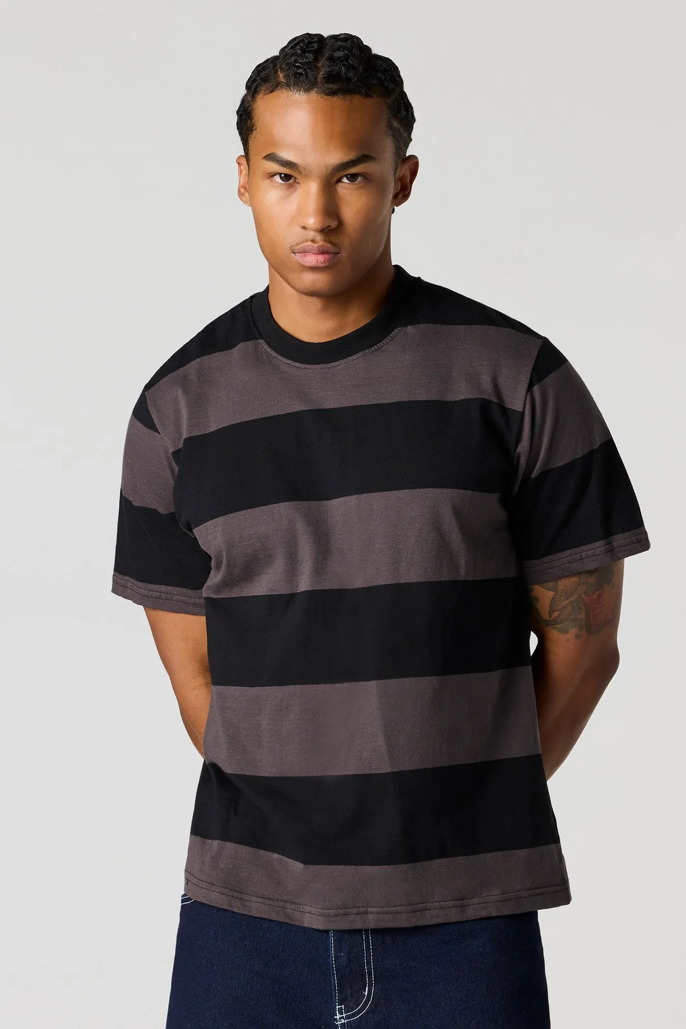 Striped T-Shirt sold by Urban Planet product image thumbnail 4