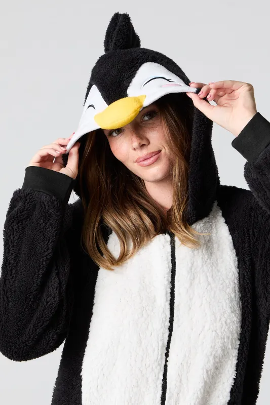 3D Penguin Sherpa Onesie sold by Urban Planet