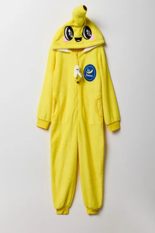 Combinaison en peluche Banane 3D pour enfant sold by Urban Planet