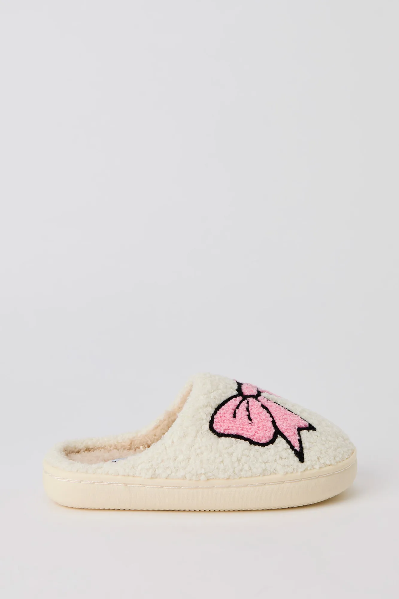 Girls Bow Sherpa Slipper sold by Urban Planet product image thumbnail 2