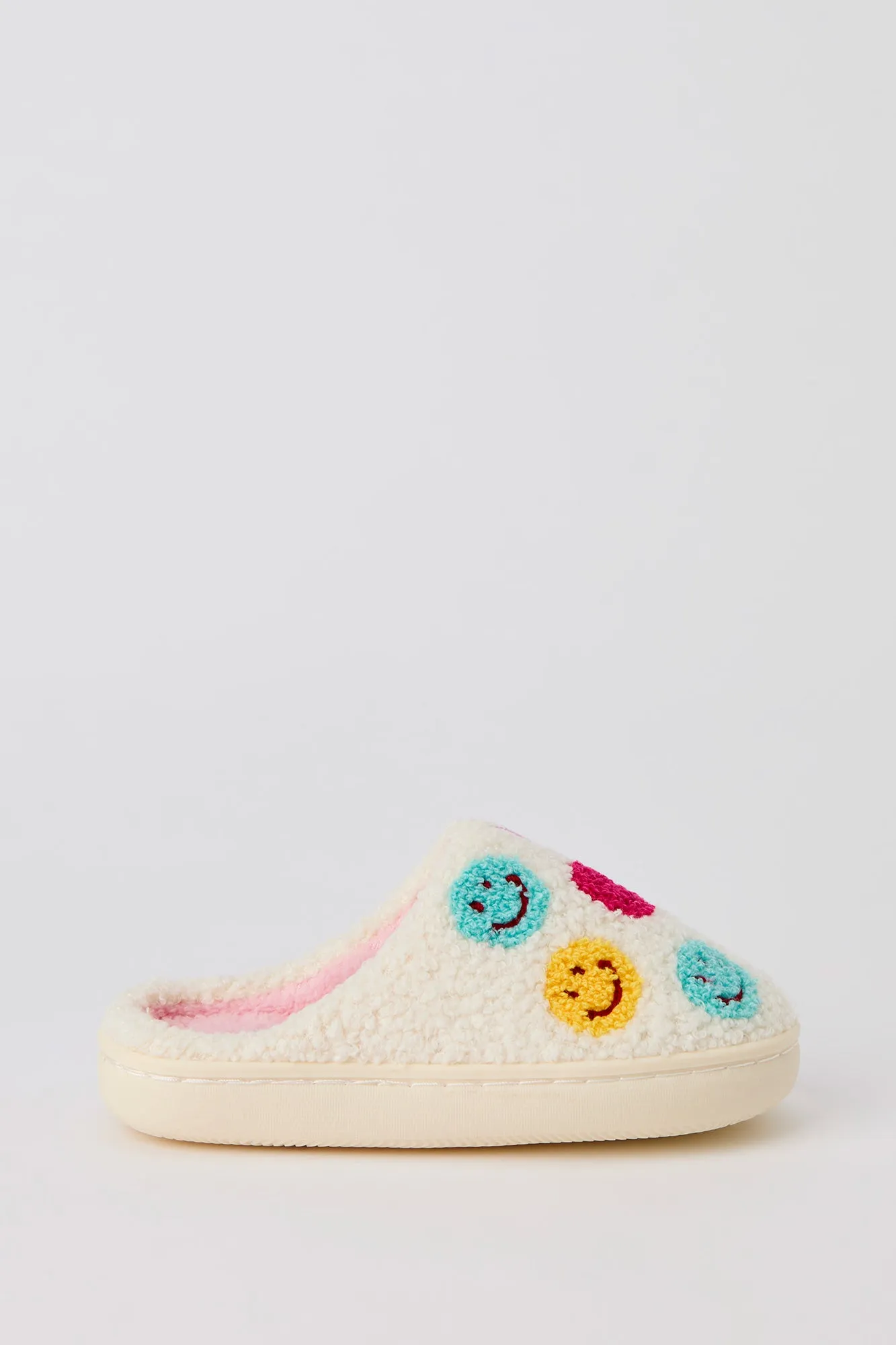 Girls Smiley Sherpa Slipper sold by Urban Planet product image thumbnail 2