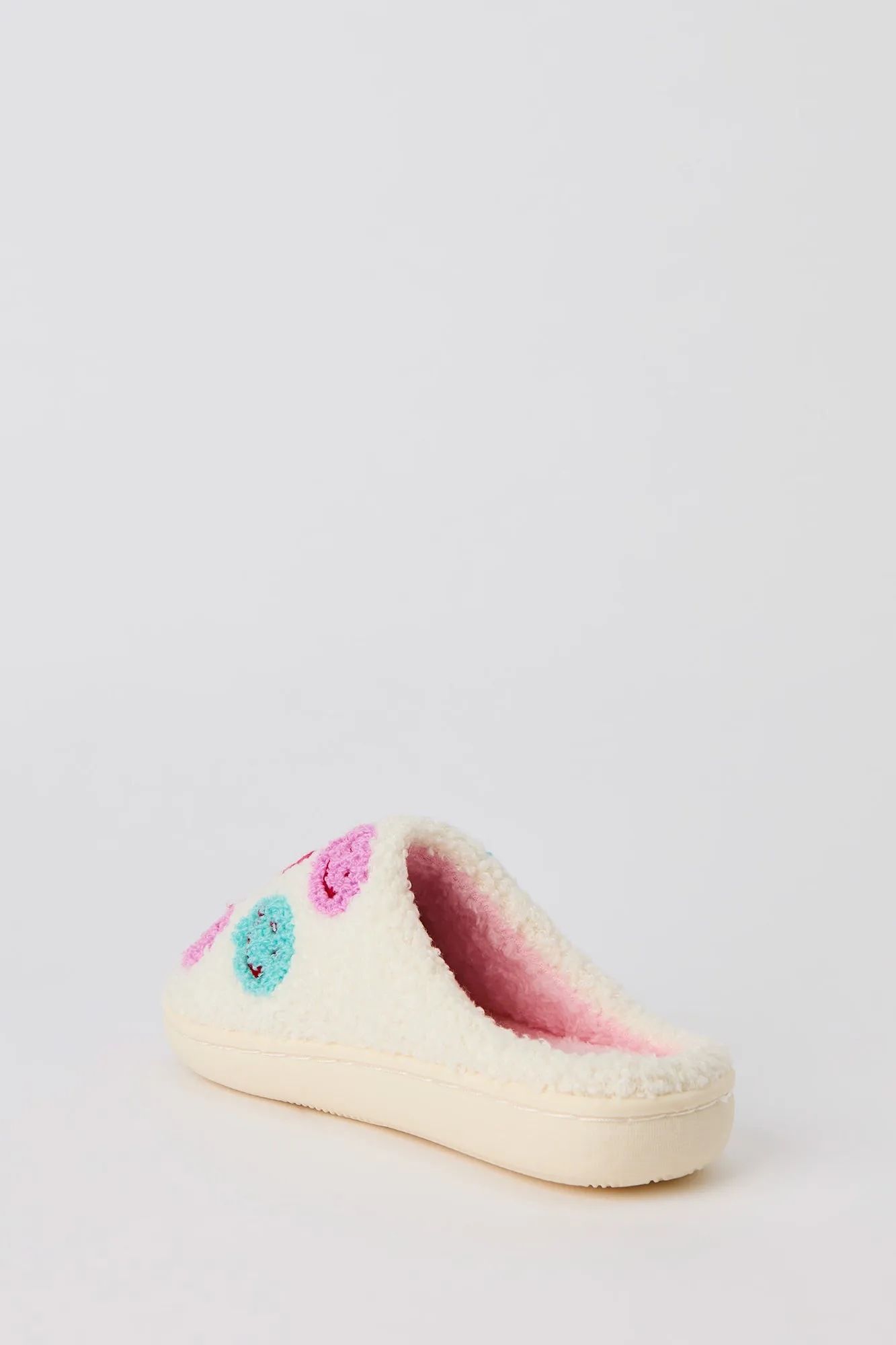 Girls Smiley Sherpa Slipper sold by Urban Planet product image thumbnail 4