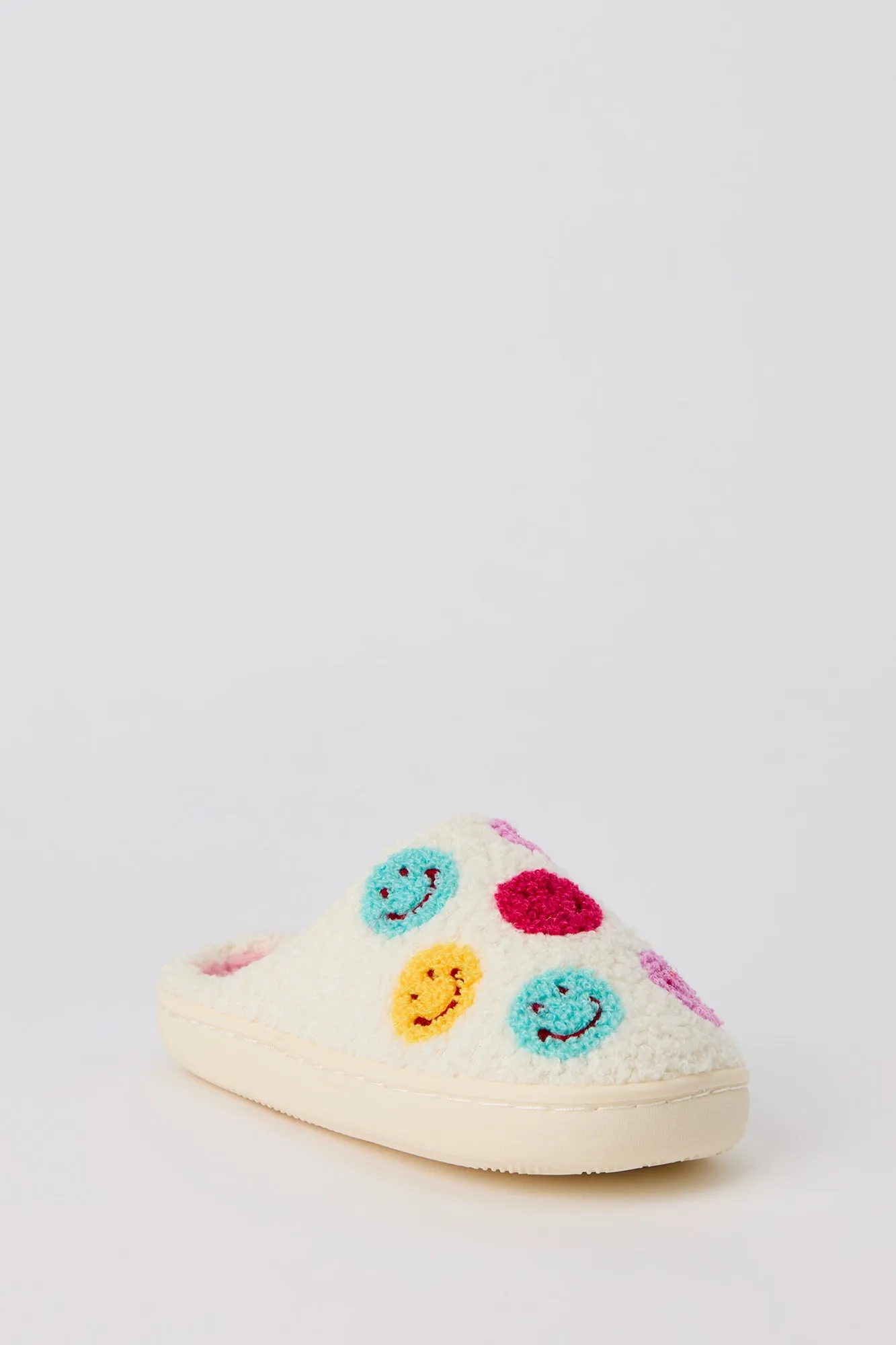 Girls Smiley Sherpa Slipper sold by Urban Planet product image thumbnail 3