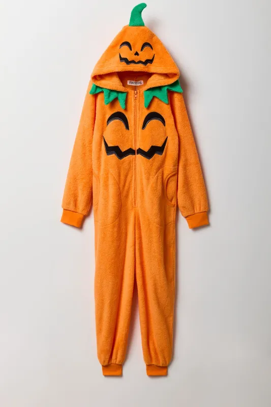 Combinaison en peluche Citrouille 3D pour enfant sold by Urban Planet