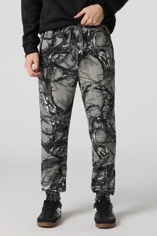 Jogger de style moto en molleton sold by Urban Planet