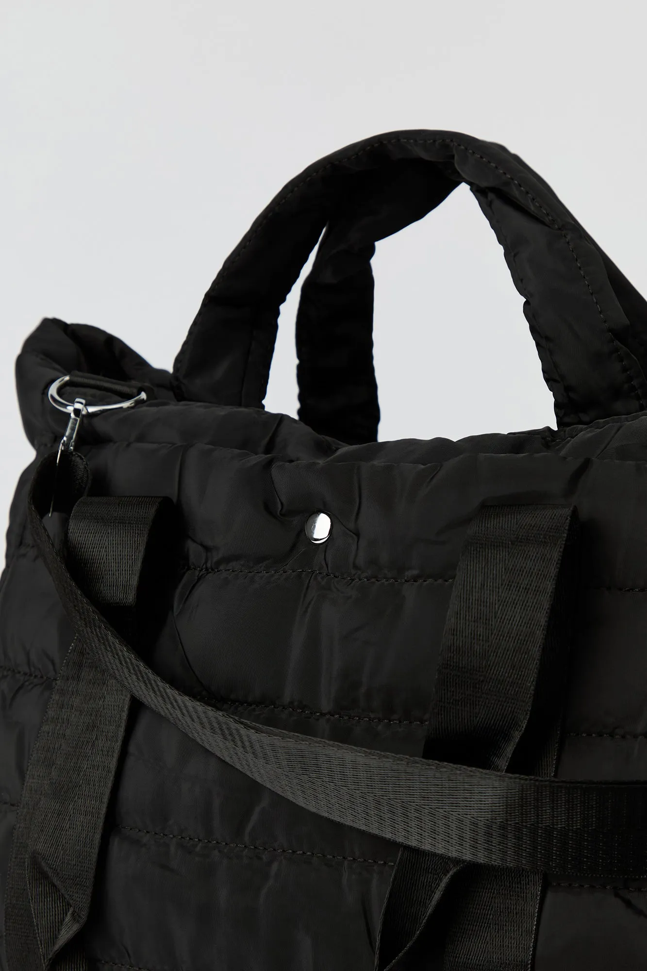 Large Quilted Tote Bag sold by Urban Planet product image thumbnail 4