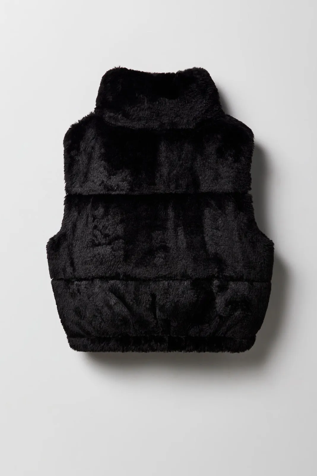 Girls Faux Fur Puffer Vest sold by Urban Planet product image thumbnail 4