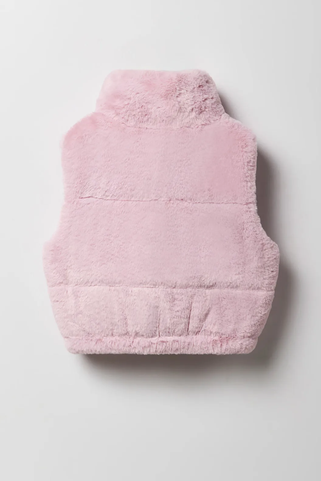 Girls Faux Fur Puffer Vest sold by Urban Planet product image thumbnail 2