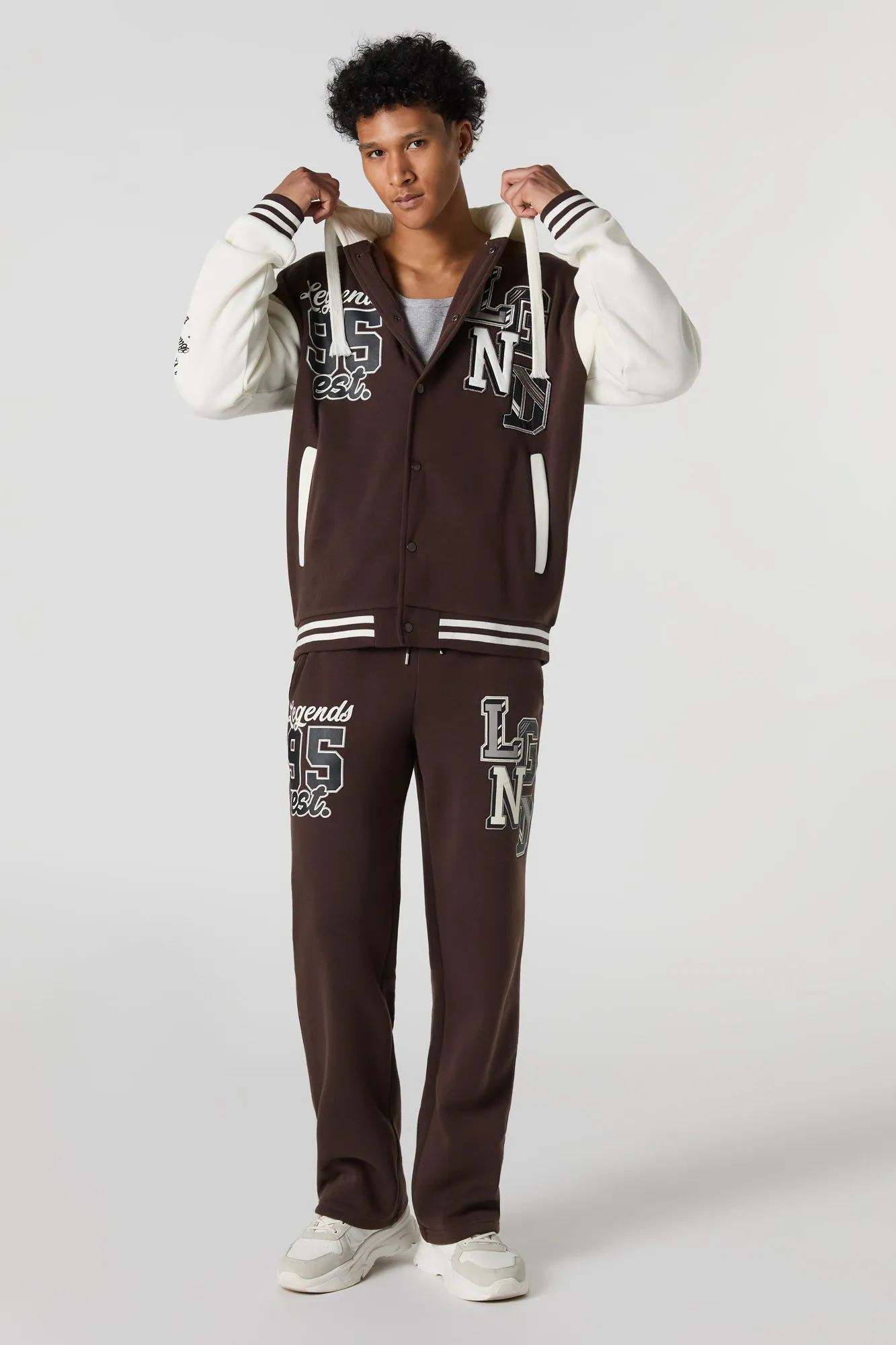 Legend Graphic Fleece Varsity Sweatpant sold by Urban Planet product image thumbnail 2