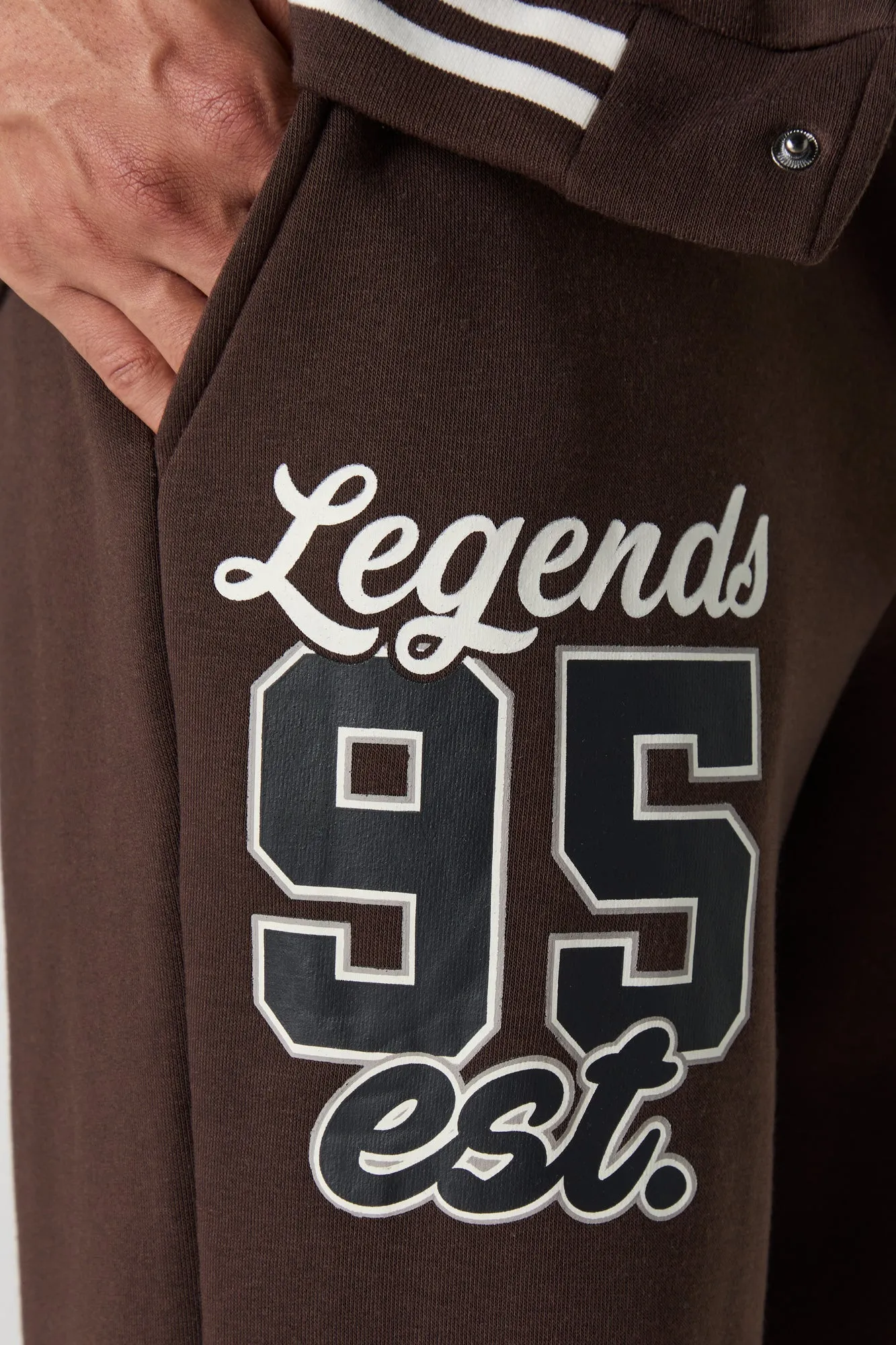 Legend Graphic Fleece Varsity Sweatpant sold by Urban Planet product image thumbnail 4