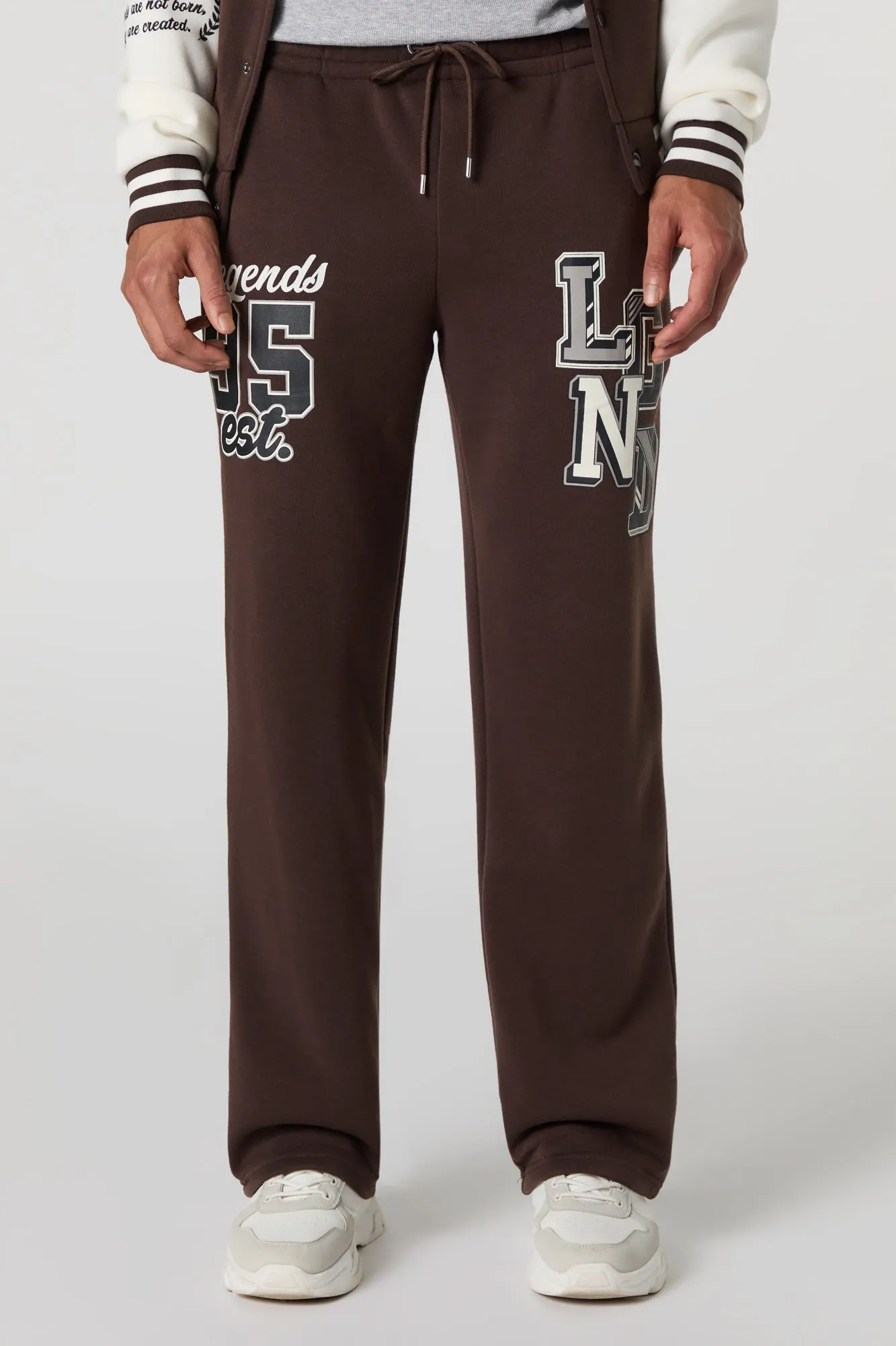 Legend Graphic Fleece Varsity Sweatpant sold by Urban Planet