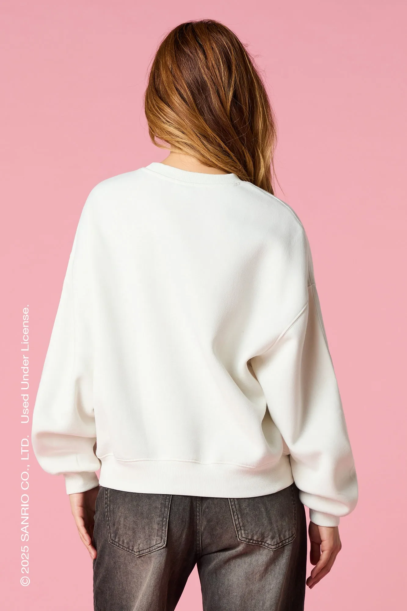 Hello Kitty® Graphic Halloween Fleece Sweatshirt sold by Urban Planet product image thumbnail 2