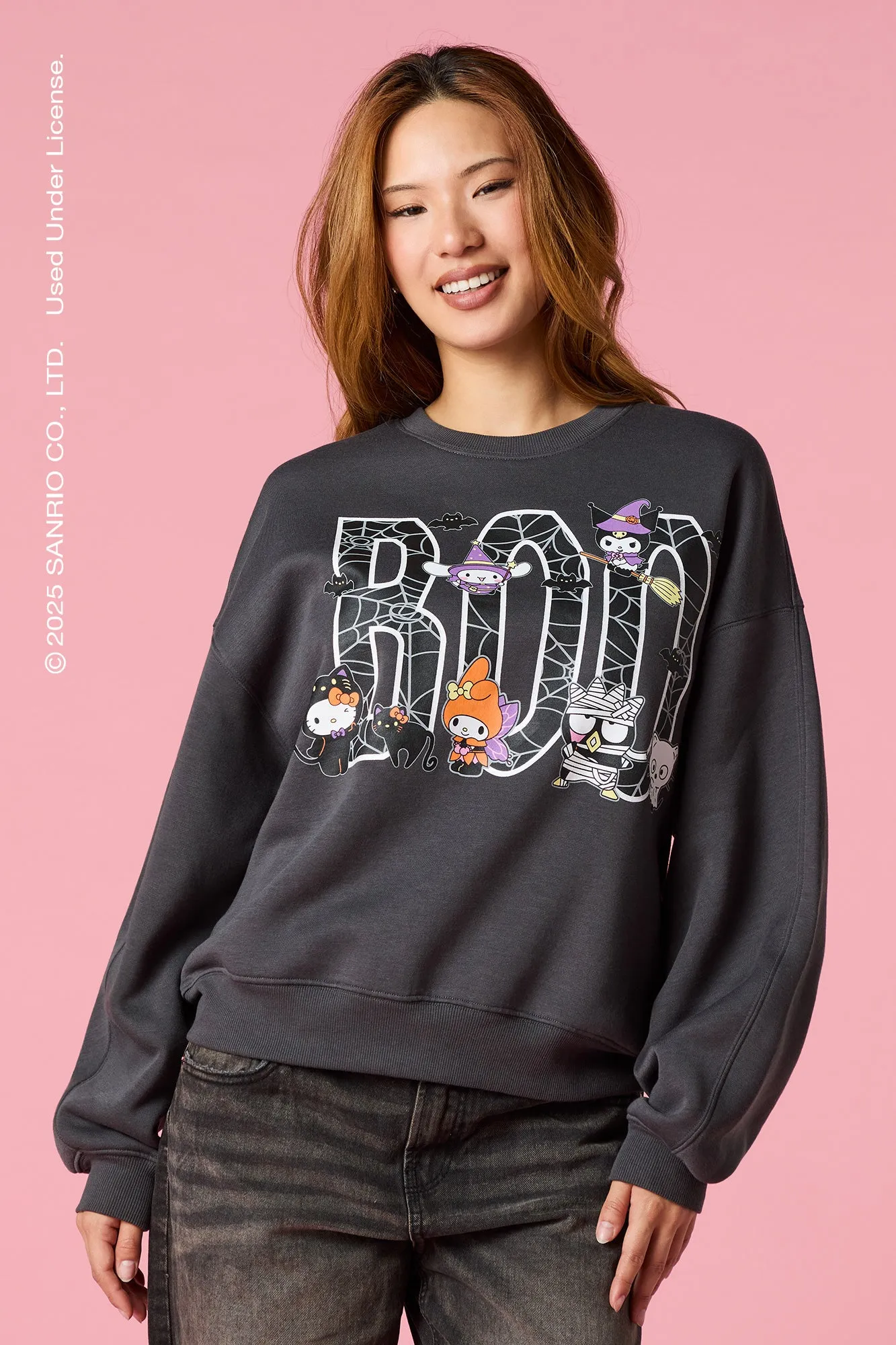 Hello Kitty® and Friends Halloween Fleece Sweatshirt sold by Urban Planet product image thumbnail 4