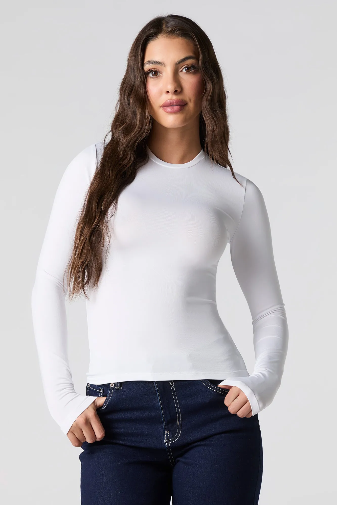 Haut profilé classique à manches longues sold by Urban Planet product image thumbnail 5