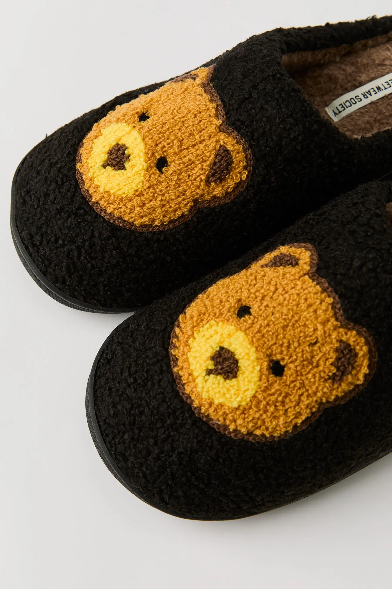 Bear Sherpa Slippers sold by Urban Planet product image thumbnail 5