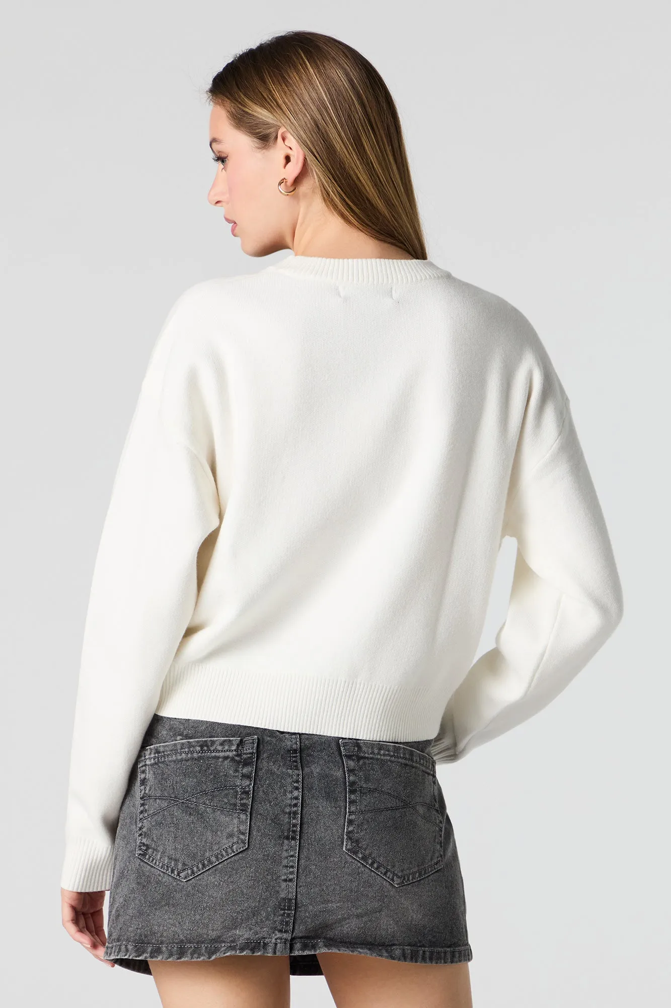 Halloween Jacquard Knit Oversized Sweater sold by Urban Planet product image thumbnail 2