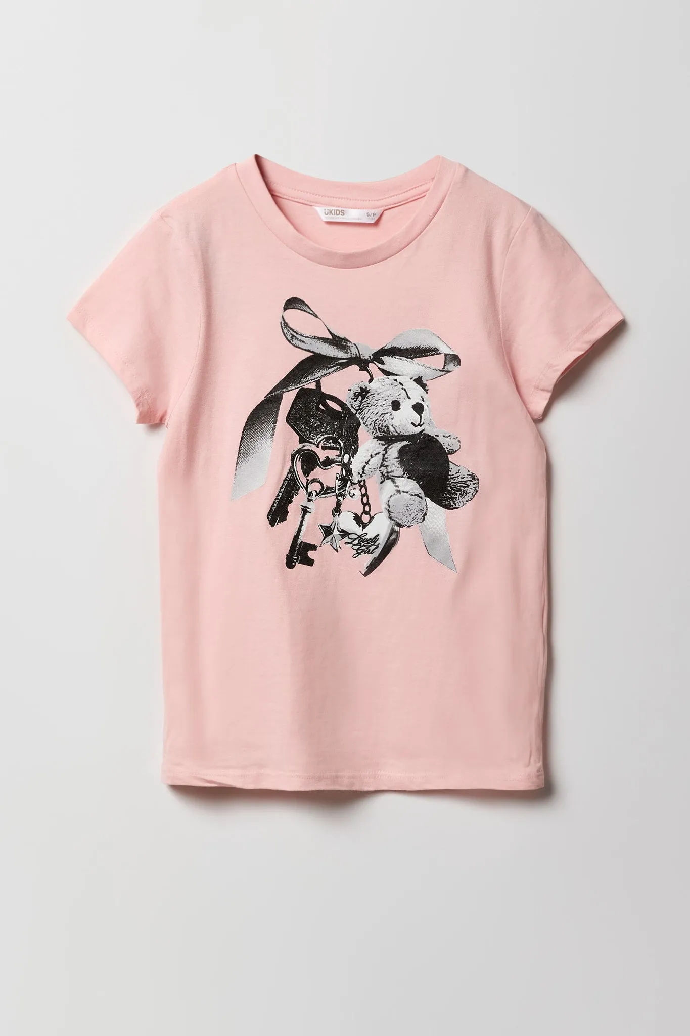 Girls Keychain Graphic T-Shirt sold by Urban Planet