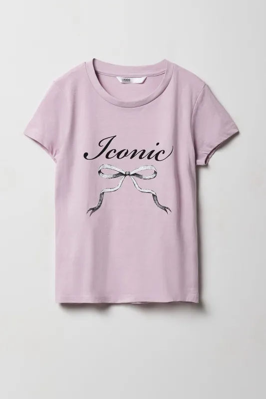 T-shirt à imprimé Iconic pour fille made by Urban Planet