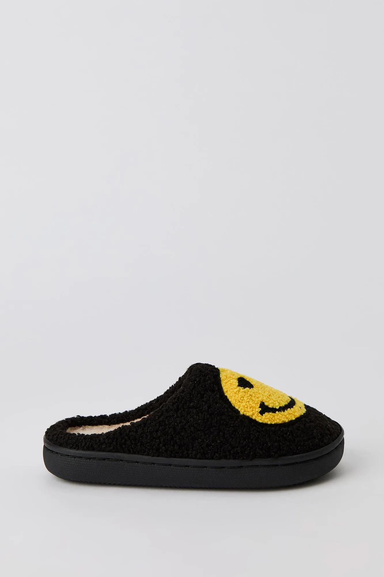 Girls Smiley Sherpa Slipper sold by Urban Planet product image thumbnail 2