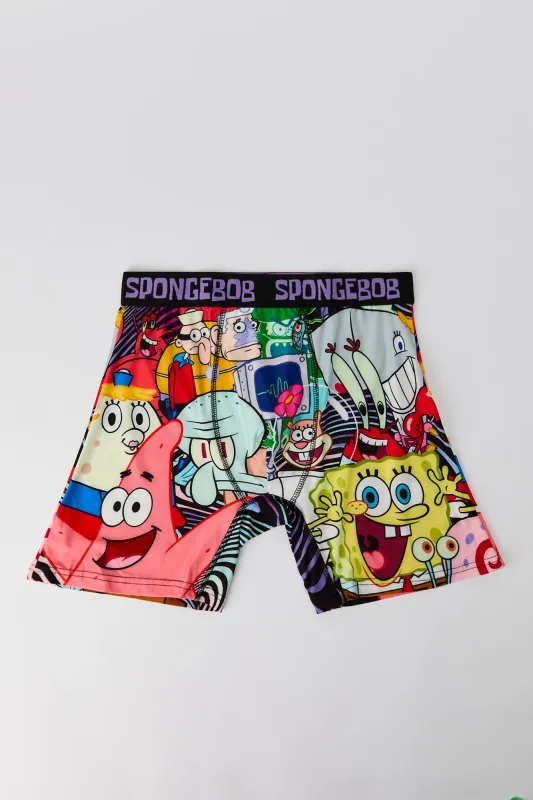 Boys Cartoon Print Boxer Brief sold by Urban Planet