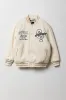 Boys Embroidered Varsity Jacket sold by Urban Planet