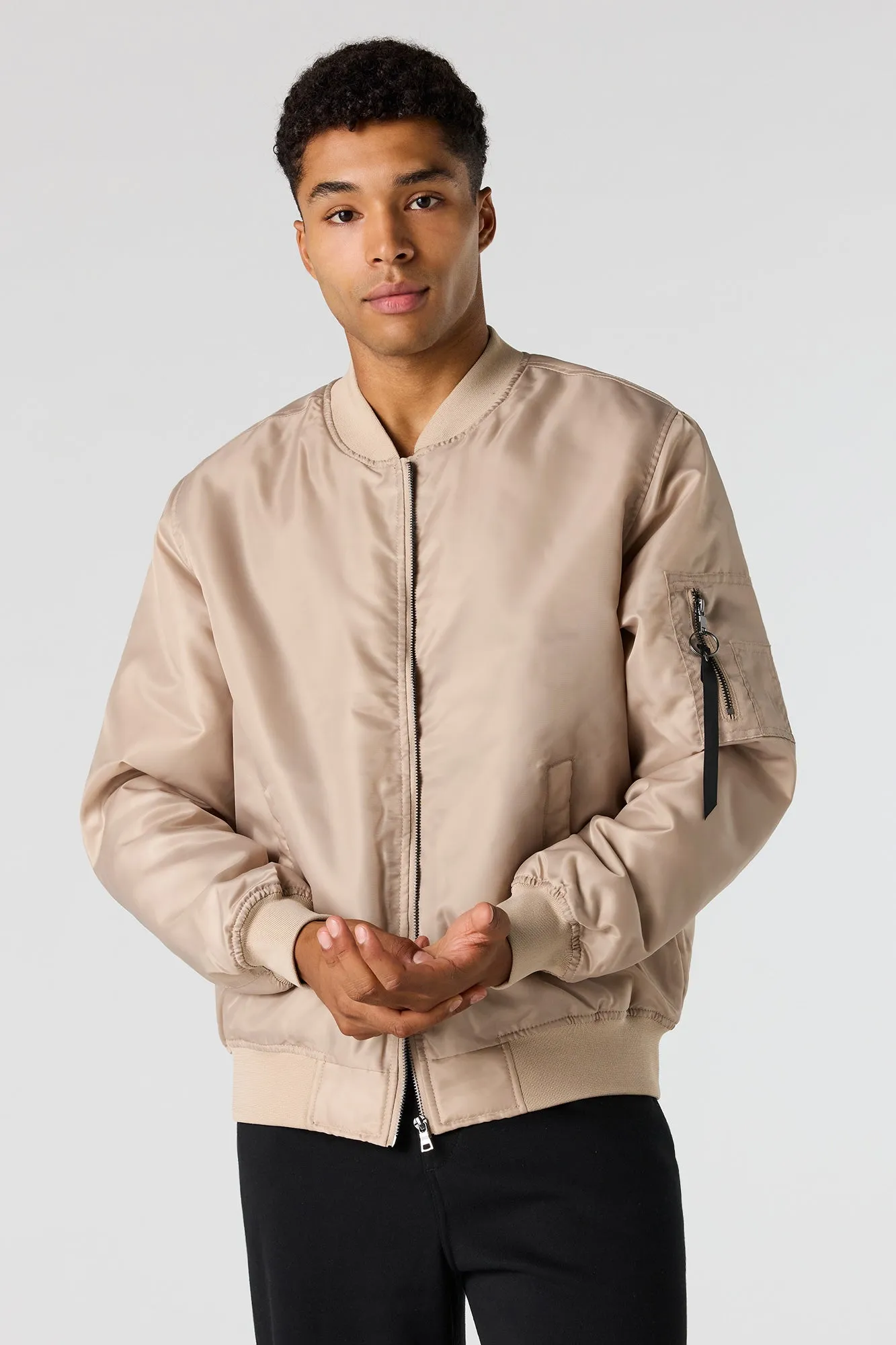 Aviator Bomber Jacket sold by Urban Planet