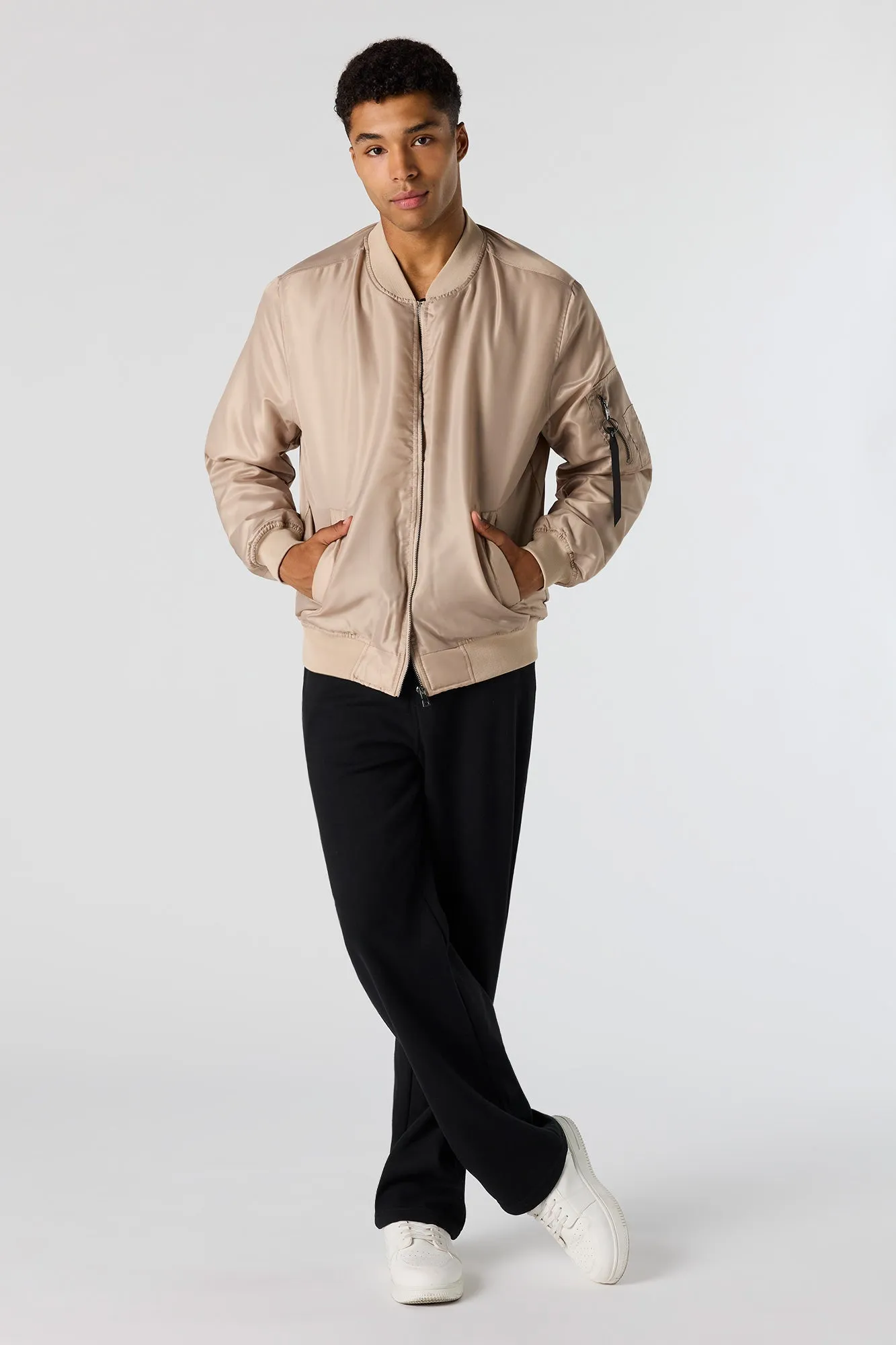 Aviator Bomber Jacket sold by Urban Planet product image thumbnail 3