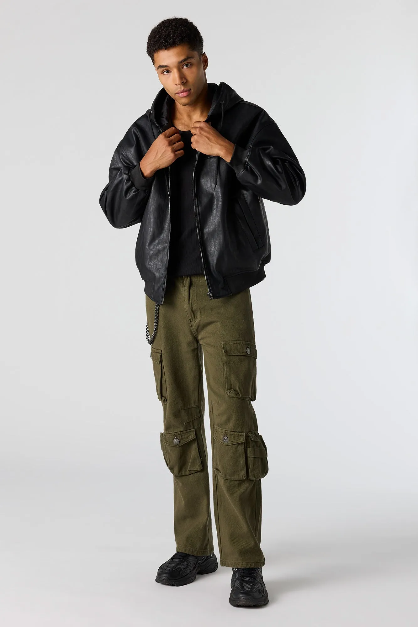 Cargo Pant with Chain sold by Urban Planet product image thumbnail 2