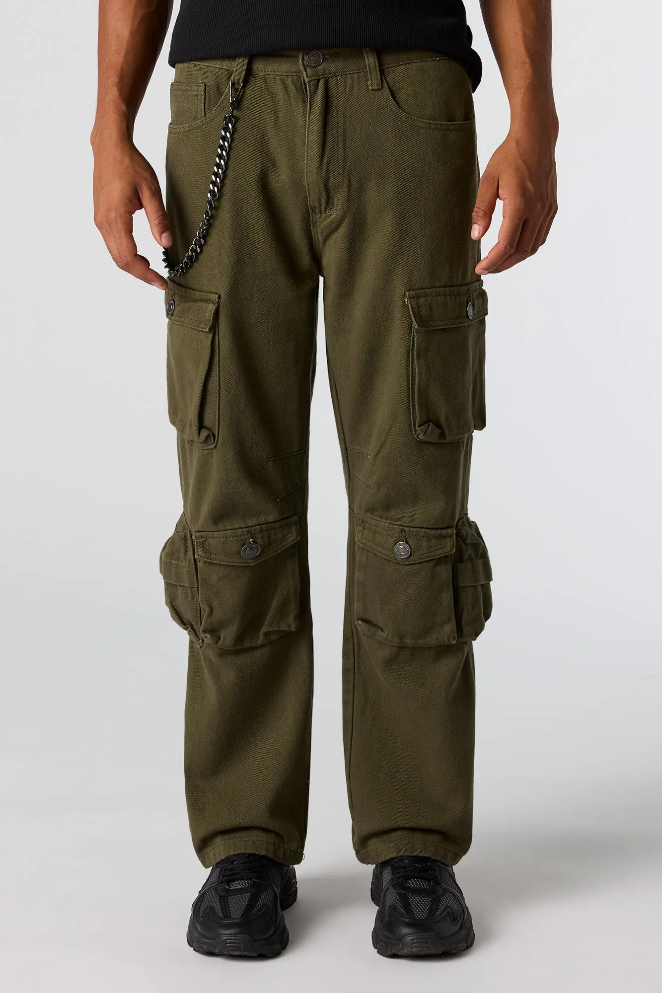 Cargo Pant with Chain sold by Urban Planet