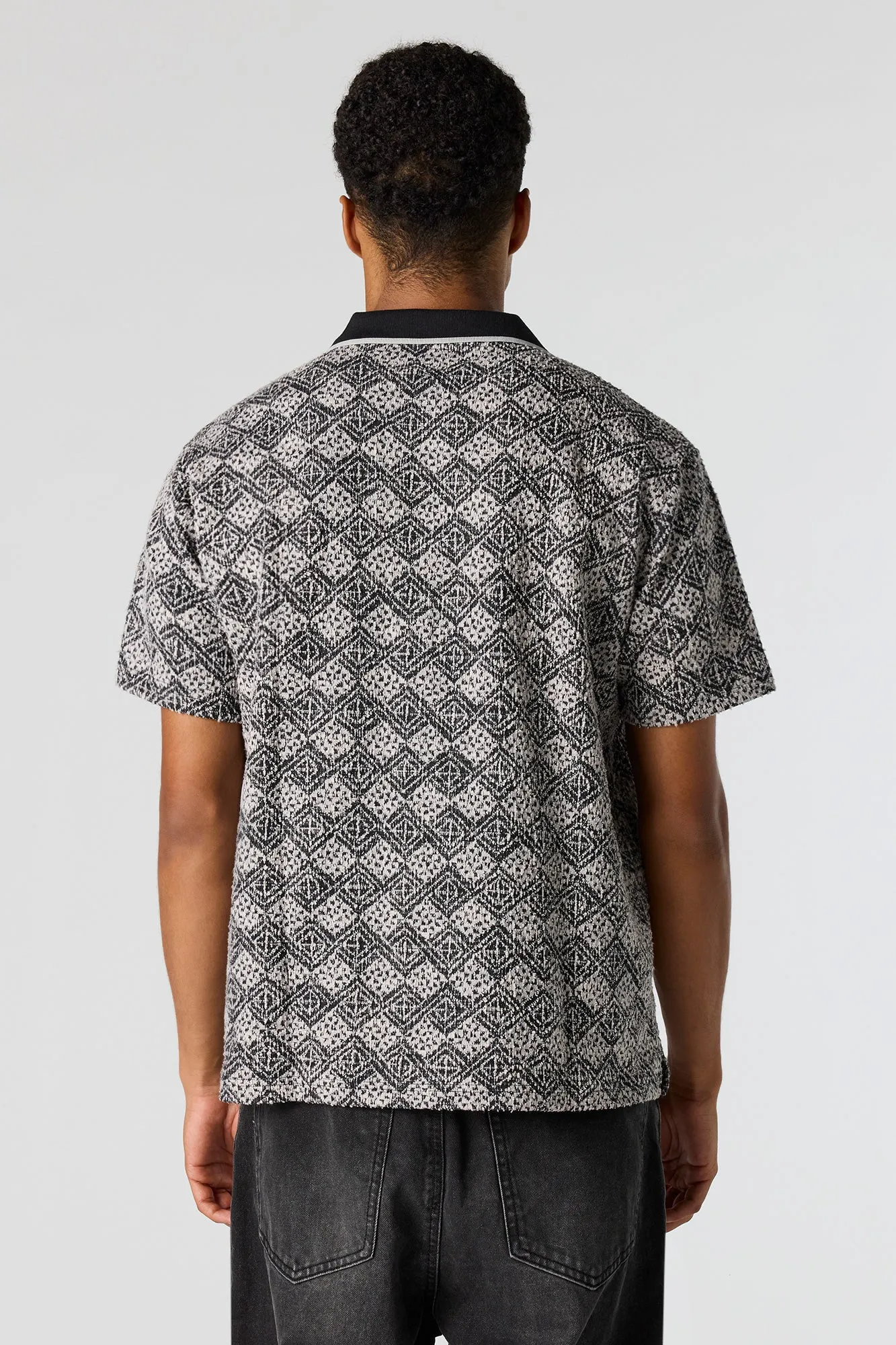 Textured Polo Top sold by Urban Planet product image thumbnail 5