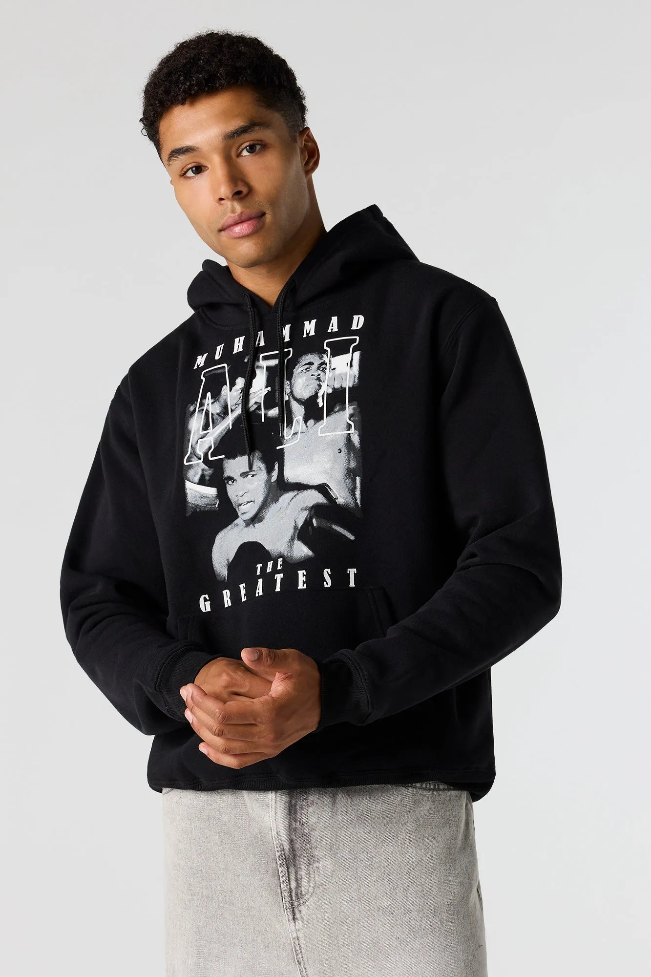 Muhammed Ali Graphic Hoodie sold by Urban Planet product image thumbnail 2